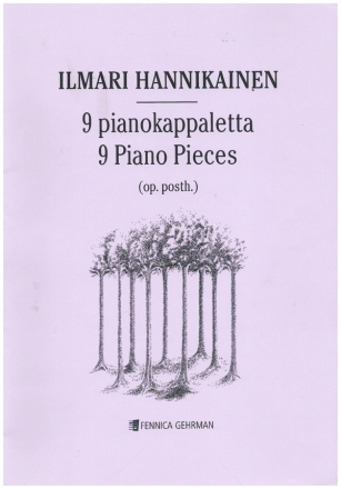 9 PIANO PIECES OP.POSTH.