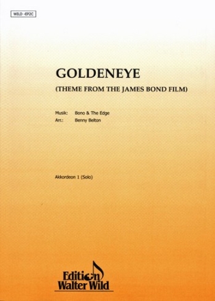 GOLDENEYE FUER AKKORDEON (MIT 2. STIMME) BELTON, BENNY, ARR.