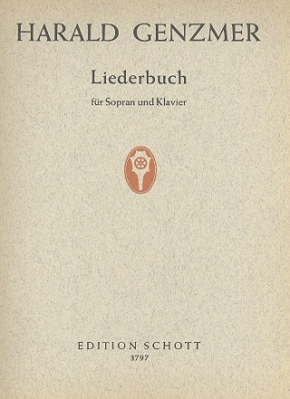 Liederbuch GeWV 74 fr Sopran und Klavier