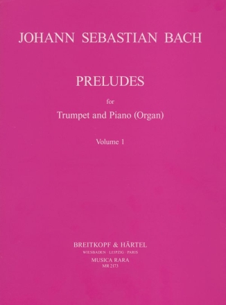 Preludes Vol.1 for trumpet and piano (organ)