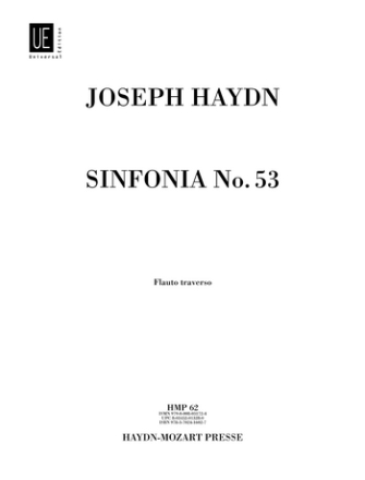 Sinfonie d-dur nr.53 fr Orchester Harmoniestimmen