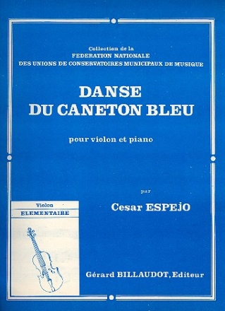 Danse du caneton bleu pour violon et piano