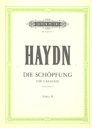 Die Schpfung Hob.XXI:2 fr Soli, Chor und Orchester Violine 2