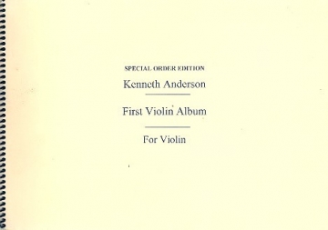 First Violin Album for violin and piano Verlagskopie