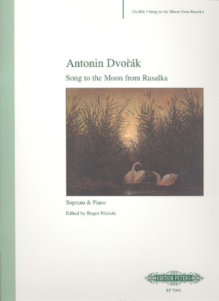 Song to the moon from Rusalka for soprano and piano