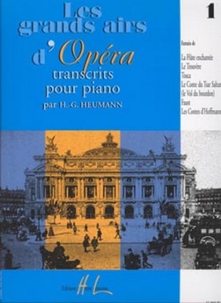 LES GRANDS AIRS D'OPERA VOL.1 POUR PIANO HEUMANN, HANS-GUENTHER,  ARR.