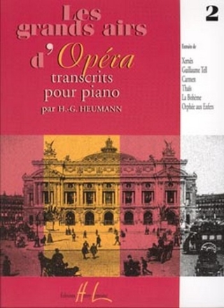 LES GRANDS AIRS D'OPERA VOL.2 POUR PIANO HEUMANN, HANS-GUENTHER,  ARR.