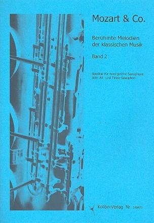 Mozart und Co. Band 2 fr 2 Saxophone