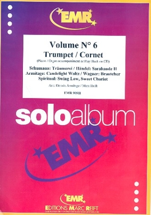 Solo-Album Band 6 fr Trompete (cornet) und Klavier (Orgel) cs