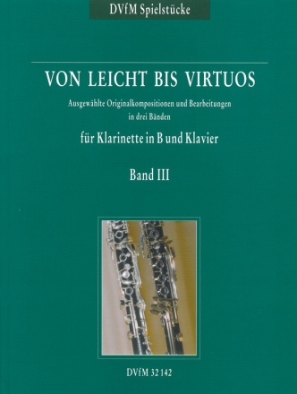 Von leicht bis virtuos Band 3 fr Klarinette und Klavier