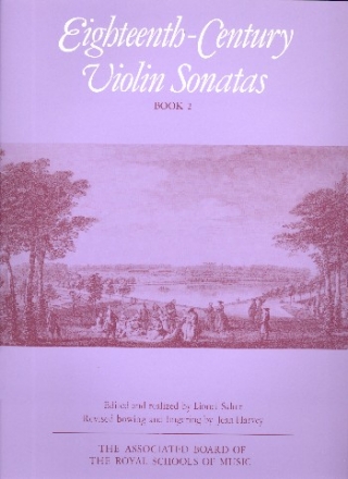 Eighteenth-Century Violin Sonatas vol.2 for violin and piano