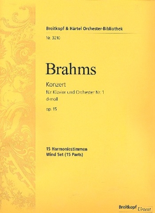 Konzert d-Moll Nr.1 op.15 fr Klavier und Orchester Harmonie