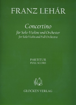 Concertino fr Violine und Orchester Partitur