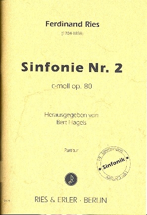 Sinfonie D-Dur Nr.1 op.23 fr Orchester Partitur