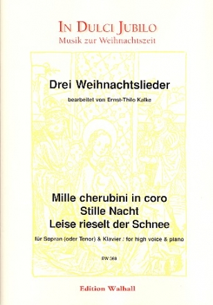 3 Weihnachtslieder fr Sopran (Tenor) und Klavier