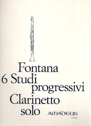 6 Studi progressivi fr klarinette solo