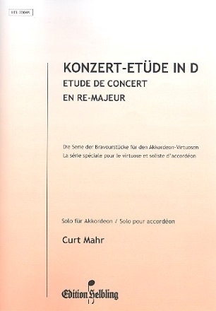 Konzert-Etde D-Dur fr Akkordeon