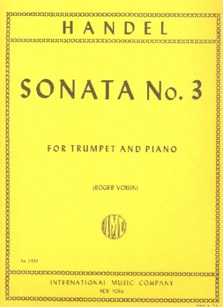 Sonata no.3 for trumpet and piano VOISON, ROGER, ED