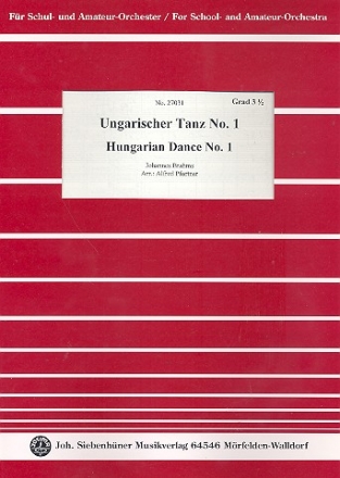 Ungarischer Tanz Nr.1 fr variable Besetzung Partitur und Stimmen