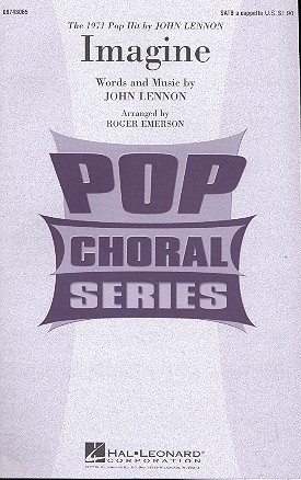 Imagine for mixed chorus a cappella,  score