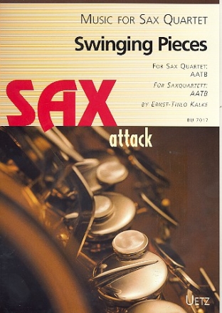 Swinging Pieces for 4 Saxophones (AATB) score and parts