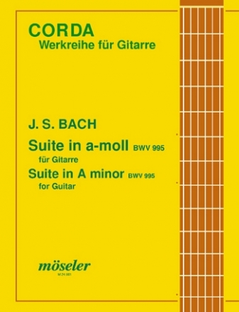 Suite a-Moll BWV995 fr Gitarre