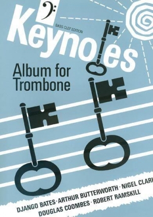 Keynotes Album for trombone and piano (bass clef edition)