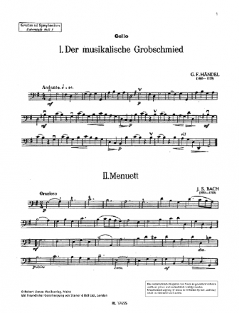 Gradus ad symphoniam - Unterstufe 1 fr Schulorchester Violoncello