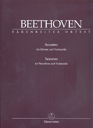 Sonaten  fr Violoncello und Klavier