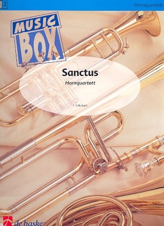 Sanctus fr 4 Hrner Partitur und Stimmen