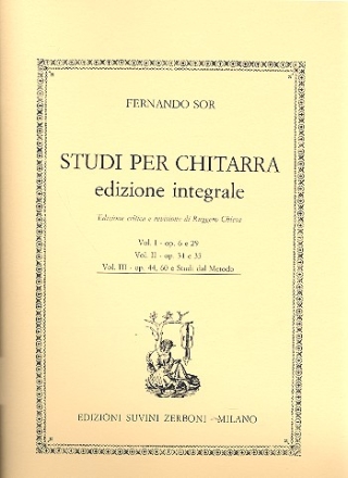 Studi vol.3 per Chitarra