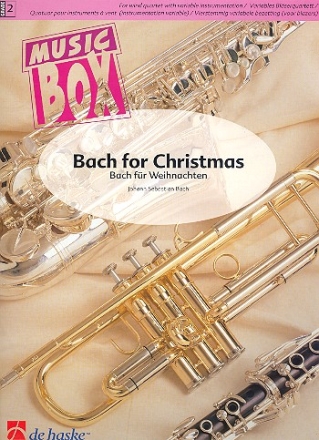 Bach for christmas fr variables Blserquartett  Partitur und Stimmen