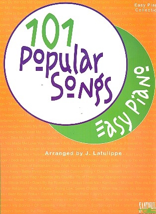 101 popular songs: for easy piano