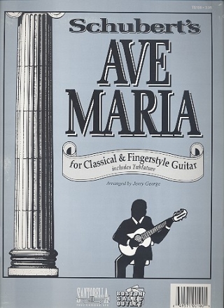 Ave Maria for classical and fingerstyle guitar/tab