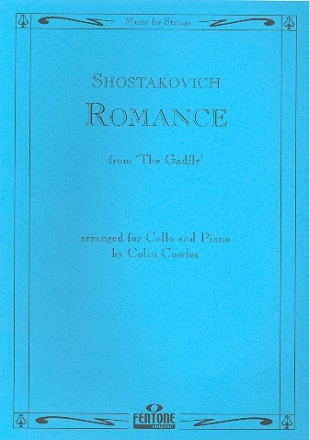 Romance from the Gadfly for cello and piano