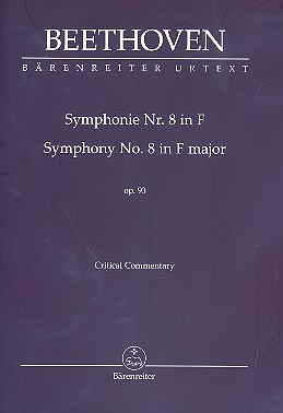 Sinfonie F-Dur Nr.8 Op.93 fr Orchester kritischen Bericht