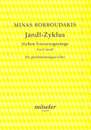 Jandl-Zyklus - 7 Nonsensgesnge fr Frauenchor a cappella Singpartitur