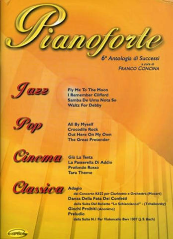 Pianoforte vol.6 jazz pop cinema classica Concina, Franco, rev.