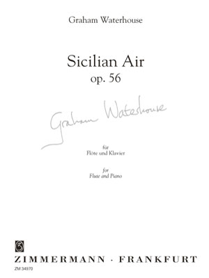 Sicilian Air op.56 fr Flte und Klavier