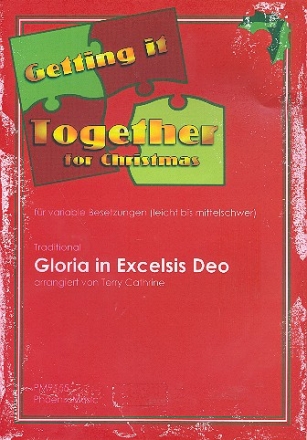 Gloria in excelsis Deo fr variable Besetzung Partitur und Stimmen