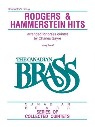 Rogers and Hammerstein hits for 2 trumpets, horn, trombone and tuba Conductor's score