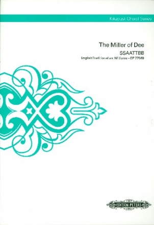 The Miller of Dee for mixed chorus (SSAATTBB) a cappella Score