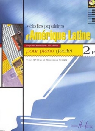 Melodies populaires d'Amerique Latine vol.2f pour piano facile Rivoal, Y., arr.