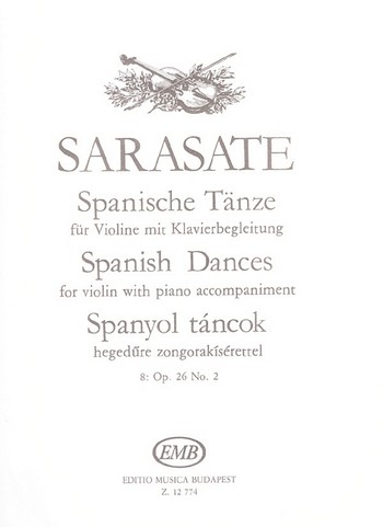 Spanische Tnze op.26,2 fr Violine und Klavier