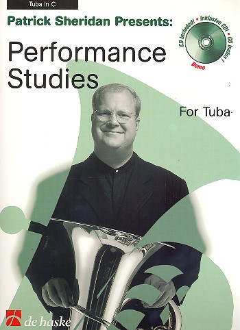 Performance studies (+CD) for tuba in C Patrick Sheridan presents