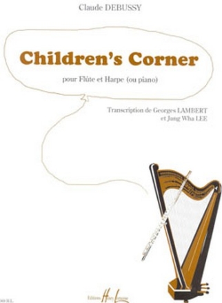 Children's corner pour flute et harpe ou piano