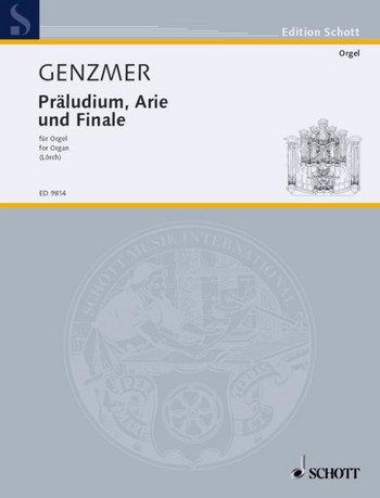 Prludium, Arie und Finale GeWV 413 fr Orgel