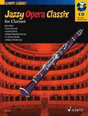 Jazzy Opera Classix (+CD) for clarinet