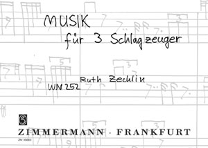 Musik fr 3 Schlagzeuger 3 Partituren