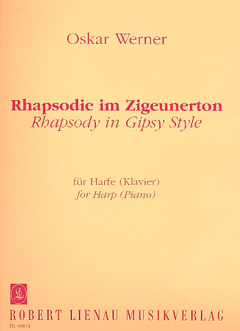 Rhapsodie im Zigeunerton fr Harfe (Klavier)